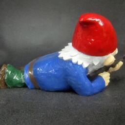 Combat Garden Gnome - In Prone Position With M-16 - thumbnail 3