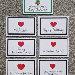 Bird Decoupage Slate Heart Wall Hanging & Coaster Set - thumbnail 2