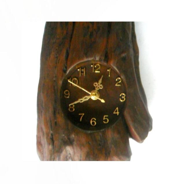 Driftwood Clock, Live Edge Reclaimed Rustic Wooden Wall Hanging Home Art Clock Decor, Unusual Clocks - image 1
