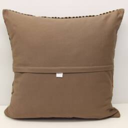 Vintage Kilim Pillow Cover 24x24, Handmade Rustic Home Design - thumbnail 4