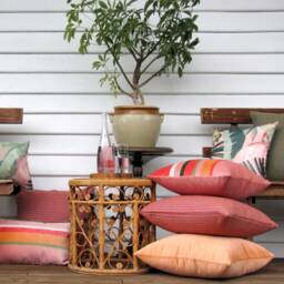 Made To Order Coral Tropicalia Indoor/Outdoor Cushion Cover - thumbnail 4