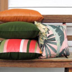 Made To Order Coral Tropicalia Indoor/Outdoor Cushion Cover - thumbnail 2