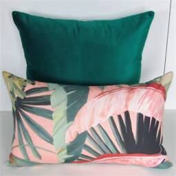 Made To Order Coral Tropicalia Indoor/Outdoor Cushion Cover - thumbnail 3