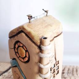 Ceramic House Sculpture - thumbnail 3