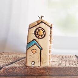 Ceramic House Sculpture - thumbnail 2