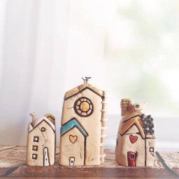 Ceramic House Sculpture - thumbnail 4