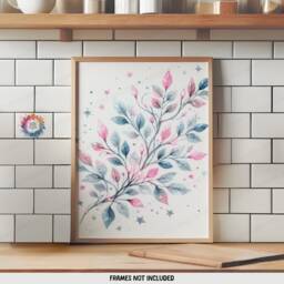 Dancing Kitchen Prints - Set Of 3 Wall Art - Pink Is For Print Dining Room Decor Home Posters Gallery Artwork - thumbnail 3