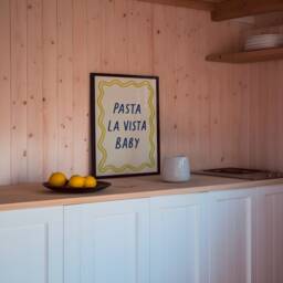 Pasta La Vista Baby Unframed Print - Kitchen Prints Wall Decor Posters Lover Gifts Art Funny - thumbnail 3