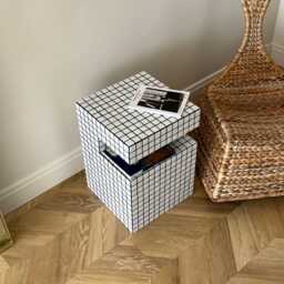 Modern Tiled Table. End Coffee Side - thumbnail 3