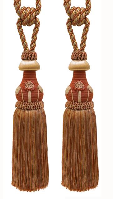 "D??copro Tassel Tieback, Length 12"" - 30.5cm, Spread 32" - image 1