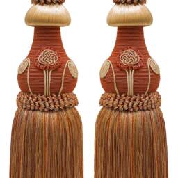 "D??copro Tassel Tieback, Length 12"" - 30.5cm, Spread 32" - thumbnail 3