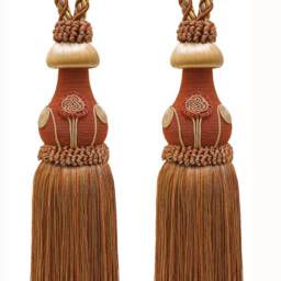 "D??copro Tassel Tieback, Length 12"" - 30.5cm, Spread 32" - thumbnail 2