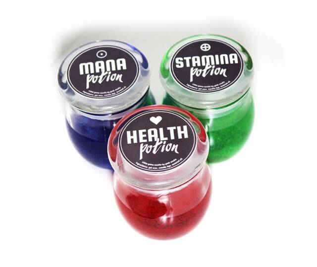 Rpg Potion Candles - Gel Wax - image 1