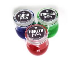Rpg Potion Candles - Gel Wax - thumbnail 1