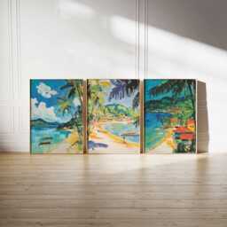 Set Of 3 Philippines Posters, Travel Prints, Wall Art, Prints Set, Decor - thumbnail 2