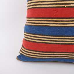 16x16 Kilim Pillow - Oriental - thumbnail 2