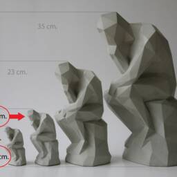 "Concrete Thinker Statue ""The Thinker" - thumbnail 4