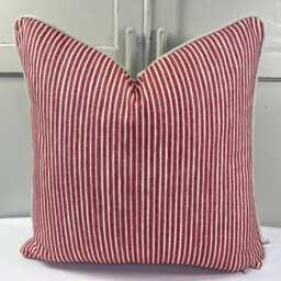 Cushions Made in Fermoie Luxury Designer Poulton Stripe Brick Cushion Pillow Throw Cover - thumbnail 1