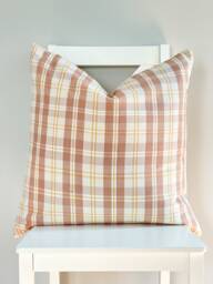 Brown Tribal Hemp Hand Woven Natural Dye Color Hmong Lumbar Pillow Cover - thumbnail 1