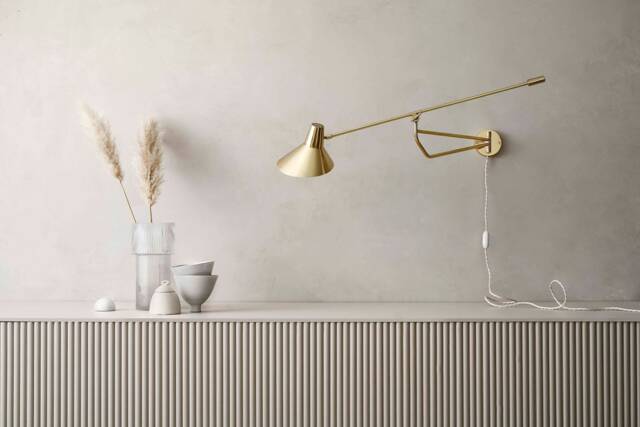 Brass Wall Lamp Individual Item - image 1