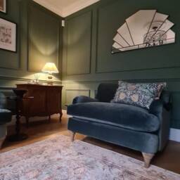 Over Mantle Large Art Deco Mirror, Wall - thumbnail 3