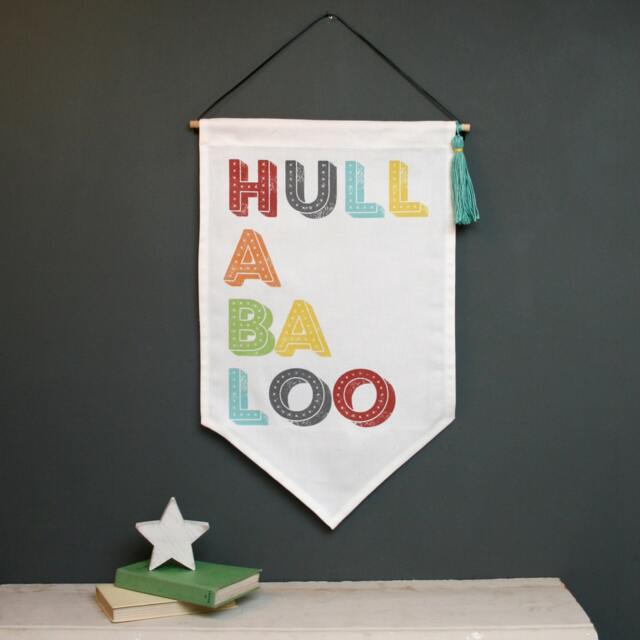 Hullabaloo Fabric Wall Hanging