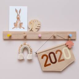 Important Year Wall Banner. Special Birth Year. Nursery Decor. Felt Hanging Flag - thumbnail 3