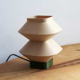 Wooden Desk Lamp Reading Light Ambient Lighting Eco Friendly Biodegradable Material Oak Accent Bedroom Bedside Table Decoration House Design - thumbnail 2