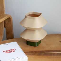 Wooden Desk Lamp Reading Light Ambient Lighting Eco Friendly Biodegradable Material Oak Accent Bedroom Bedside Table Decoration House Design - thumbnail 3
