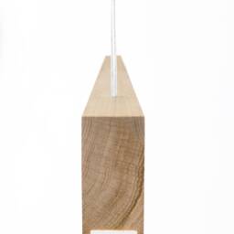 Wooden Ceiling Light Kinty Rectangle Changeable Light Brightness Led Pendant Conference Room Lamp Office Wood Hanging - thumbnail 4
