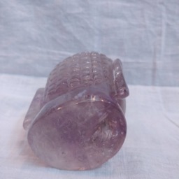Amethyst Buddha, Gemstone Buddha, Gautam Buddha Bust, Meditating Shakyamuni Crystal Decor, Spiritual Home Decor - thumbnail 4