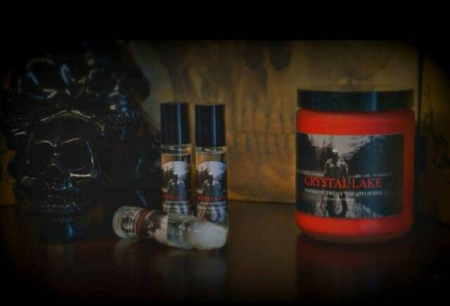 Crystal Lake - 9Oz Glass Jar Soy Wax Candle Jason Voorhees Friday The 13Th