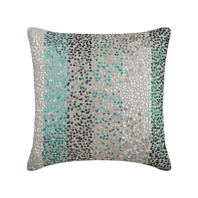 "Decorative Gray Throw Pillow For Bed 24""x24""/26""x26" - image 1