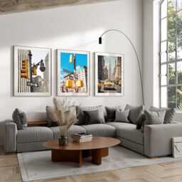 New York Art Print Nyc Wall , New City Poster Minimalist Decor, Traveler Home Decor, Travel - thumbnail 2
