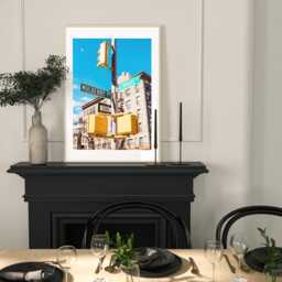 New York Art Print Nyc Wall , New City Poster Minimalist Decor, Traveler Home Decor, Travel - thumbnail 3