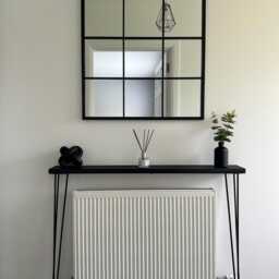 Black Narrow Console Table - thumbnail 3