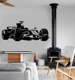 Wall Vinyl Decal Karting Super Kart Race Formula 1 Speed Amazing Decor 1323Dz - thumbnail 1