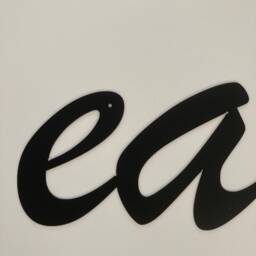 Metal Wall Decor. Eat Sign. Eat. Word Art. Shelf Home Black Kitchen Decor. Sign - thumbnail 3