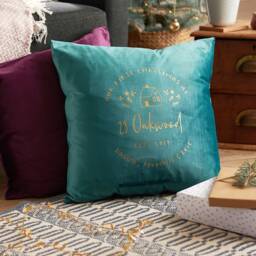 Personalised First Christmas New Home Cushion - thumbnail 1