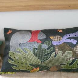 Bertie's Leaf Pile Pillow - thumbnail 2