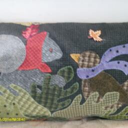 Bertie's Leaf Pile Pillow - thumbnail 4