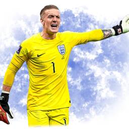 Jordan Pickford England 2022/23 Digital Art Print - On Foamex Board Or Photo Paper - thumbnail 2