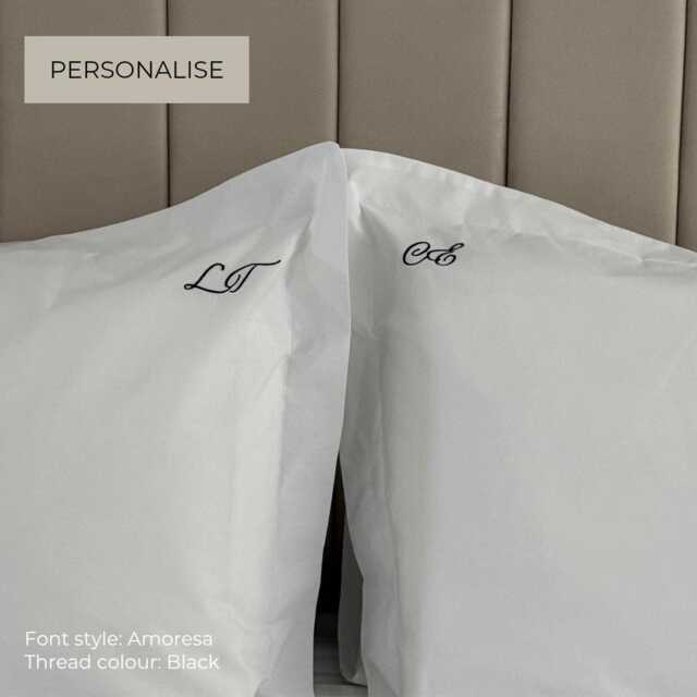 The Classic Monogram Pillowcase - Amoresa - image 1