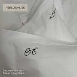 The Classic Monogram Pillowcase - Amoresa - thumbnail 3