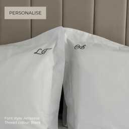 The Classic Monogram Pillowcase - Amoresa