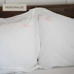 The Classic Monogram Pillowcase - Amoresa - thumbnail 2