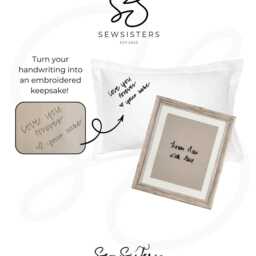 The Classic Monogram Pillowcase - Amoresa - thumbnail 4
