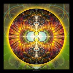 Abundance Mandala Tapestry Spiritual Meditation Wall Art