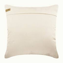 "Decorative Cream Beige Pillow Case Vintage 16""x16" - thumbnail 3