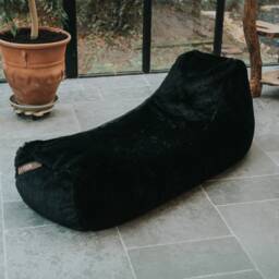 Faux Fur Recliner Bean Bag Handmade Adult & Kids Sofa - thumbnail 3